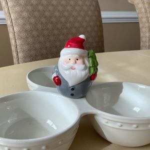 Santa Christmas Platter Decor  🎅